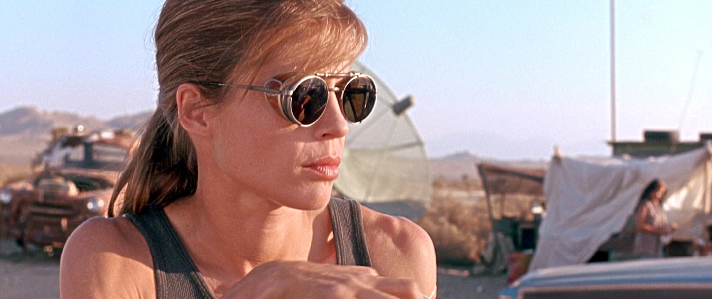 En dos rodajes de películas Linda Hamilton se enamoró de quienes fueron sus esposos