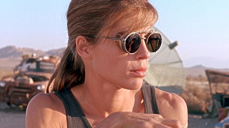 En dos rodajes de películas Linda Hamilton se enamoró de quienes fueron sus esposos