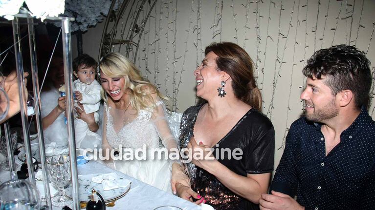en el cumpleaños de Salvador Uriel. (Foto: Movilpress)