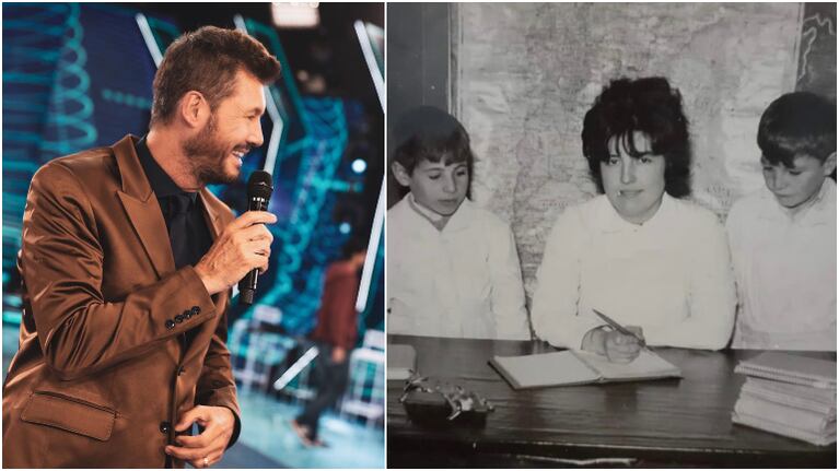 En el Día del Maestro, Tinelli recordó a su mamá con un tierno mensaje (Fotos: Instagram y Twitter)
