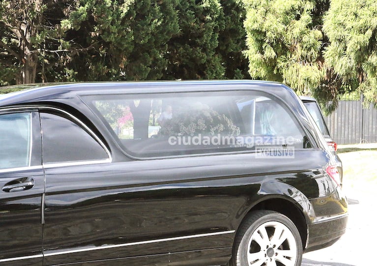 En el entierro de Marcelo Araujo (Foto: Movilpress).