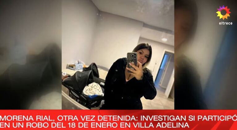 En eltrece dieron detalles sobre la detención de Morena.