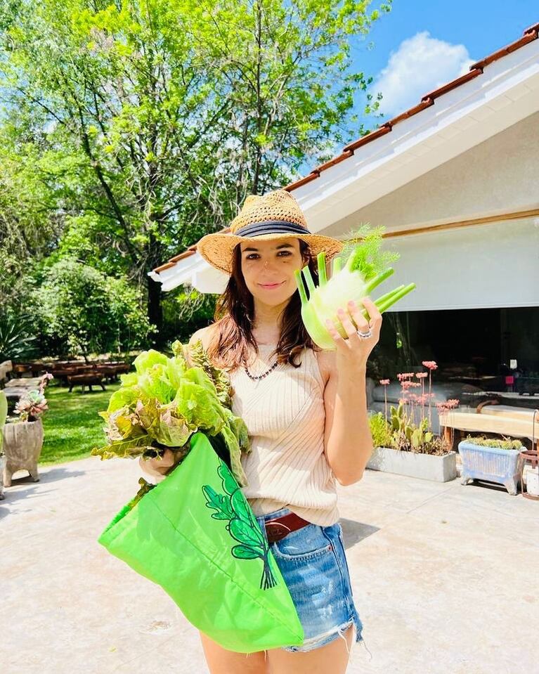 En fotos: Agustina Cherri mostró como quedó su increíble casa nueva ¡con huerta incluida!