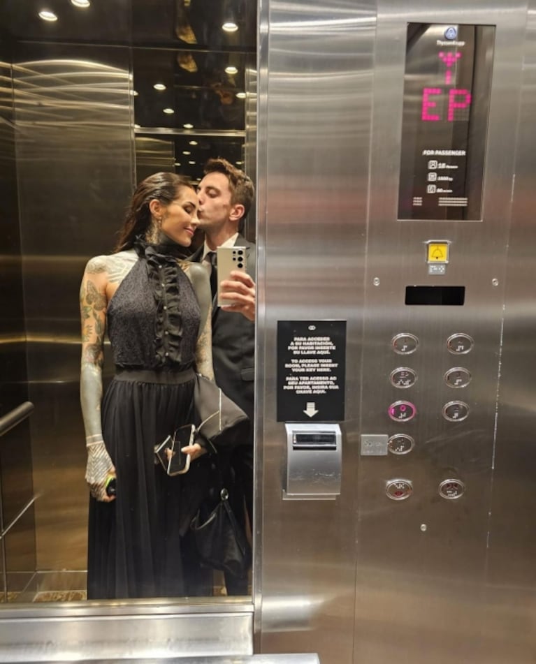 En fotos: Cande Tinelli, Santiago Urrutia y el álbum de su romántico viaje a Uruguay