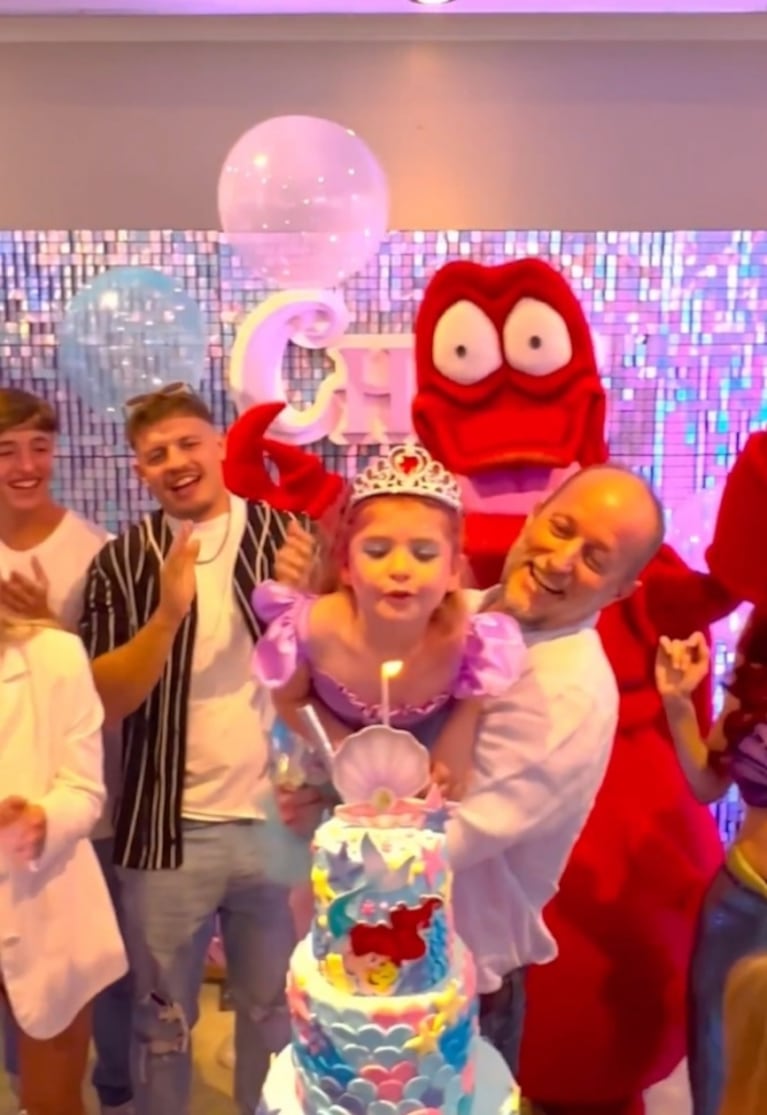 En fotos: Chloe, la hija de Jésica Cirio y Martín Insaurralde, festejó sus cinco años