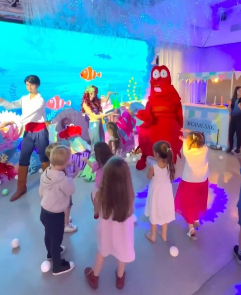 En fotos: Chloe, la hija de Jésica Cirio y Martín Insaurralde, festejó sus cinco años