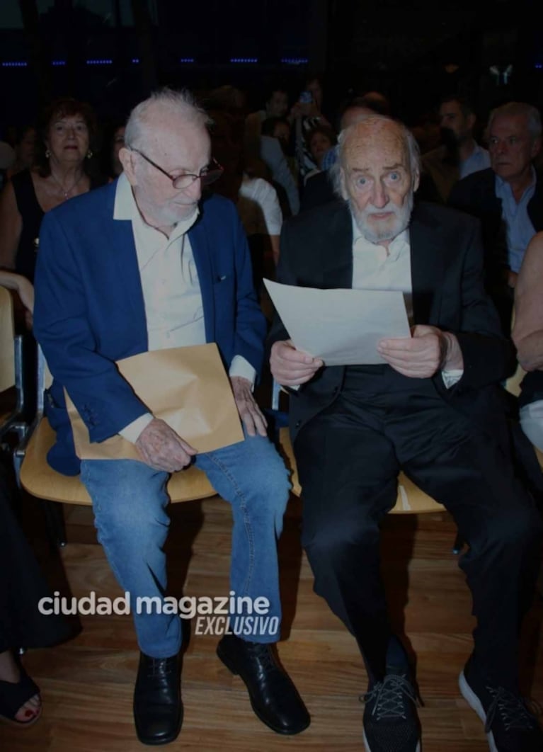 En fotos, el homenaje a Héctor Alterio: a los 93 años fue nombrado Personalidad Emérita de la Cultura