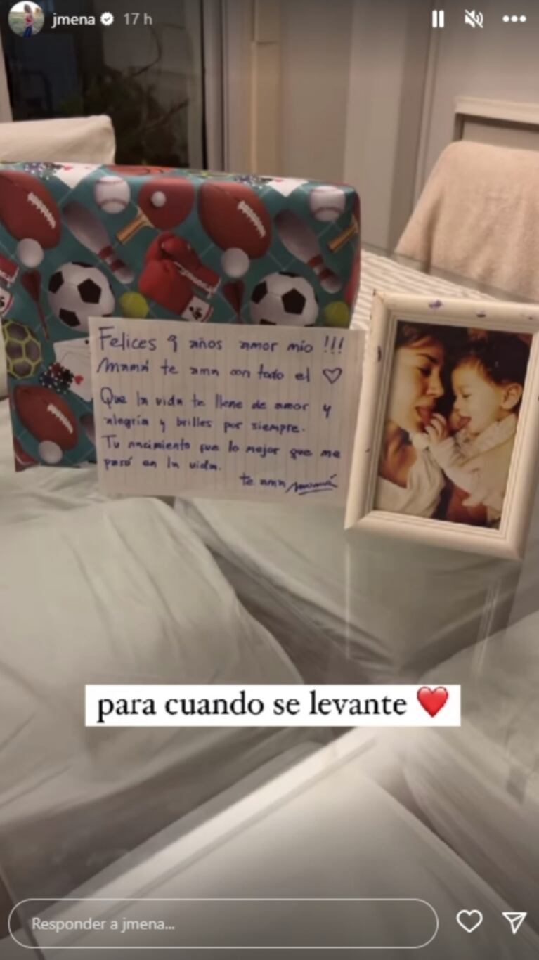 En fotos: el increíble festejo que Jimena Barón le organizó a su hijo Momo por sus 9 años: