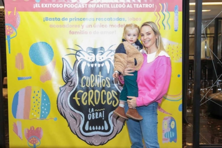 En fotos, los famosos y sus hijos en el estreno de Cuentos feroces, con Brenda Gandini