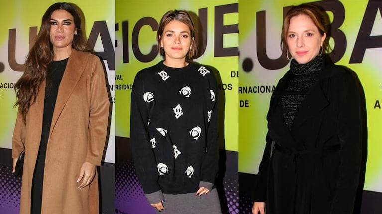 En fotos, los looks de los famosos en el Festival Internacional de Cine de la Universidad de Buenos Aires 