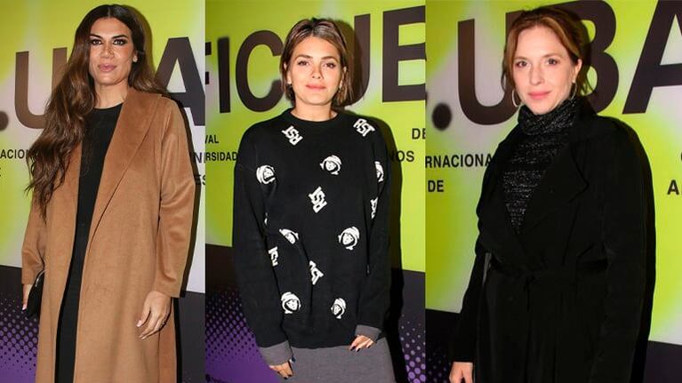 En fotos, los looks de los famosos en el Festival Internacional de Cine de la Universidad de Buenos Aires