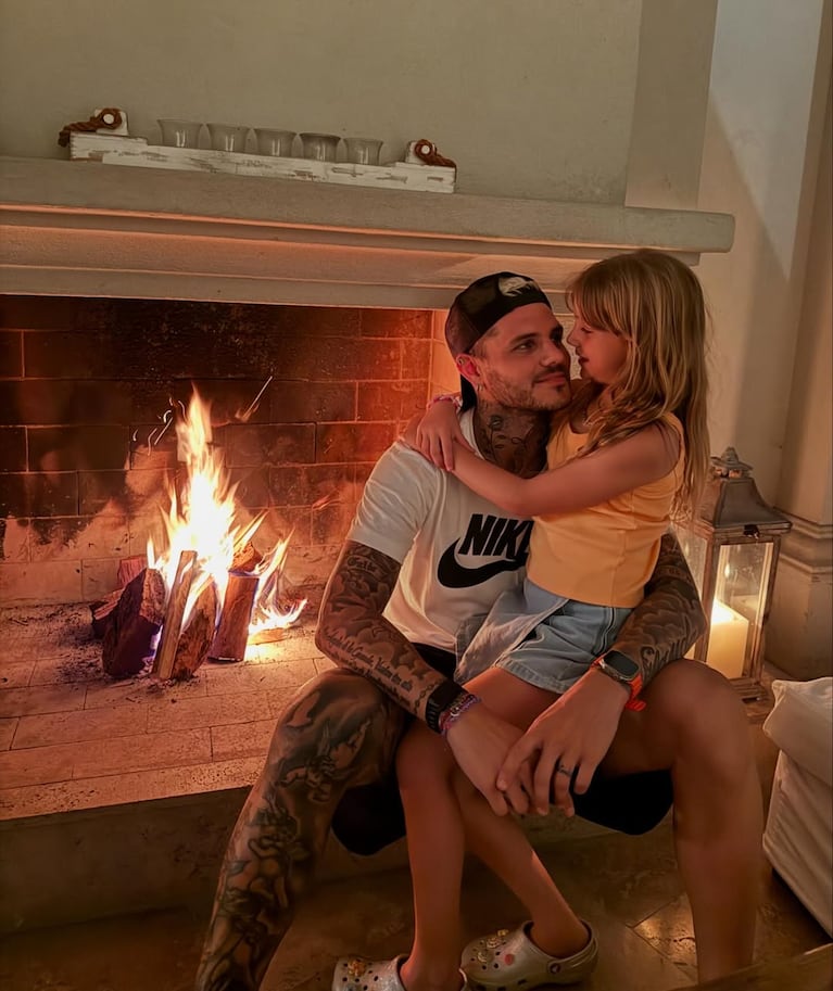 En fotos, Mauro Icardi mostró la intimidad de sus últimos días del año y sorprendió a todos