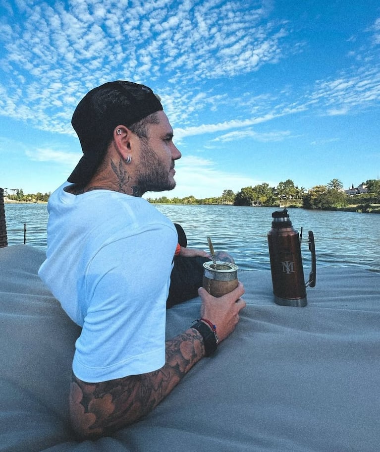 En fotos, Mauro Icardi mostró la intimidad de sus últimos días del año y sorprendió a todos