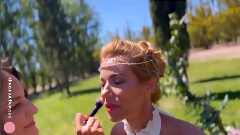 En fotos: toda la intimidad del mega casamiento de Nicole Neumann y Manu Urcera en una lujosa bodega neuquina