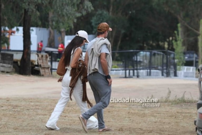En fotos, Zaira Nara y Facundo Pieres inseparables en Punta del Este: juntos a todos lados