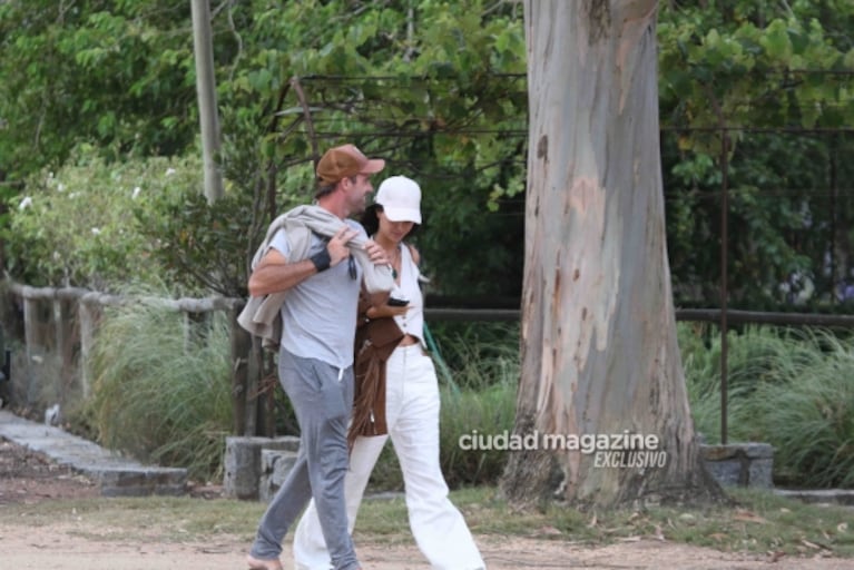 En fotos, Zaira Nara y Facundo Pieres inseparables en Punta del Este: juntos a todos lados
