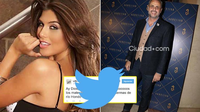 En medio de rumores de crisis con Jorge Rial, Loly Antoniale viajó a las Termas de Río Hondo por trabajo: su misterioso tweet