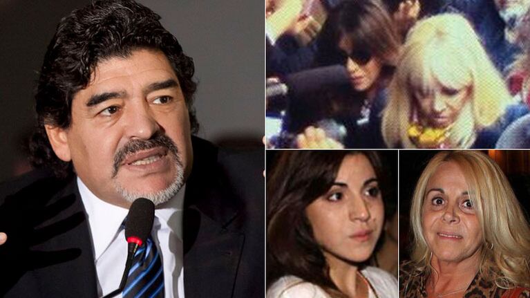 En medio del escándalo con Diego, Gianinna no le suelta la mano a Claudia: "Siempre al lado tuyo, ma"