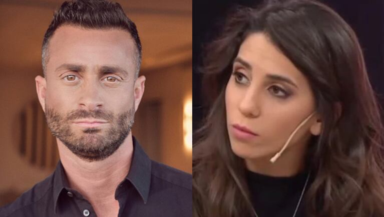 En plena guerra con su ex, el pacífico mensaje de Baclini.