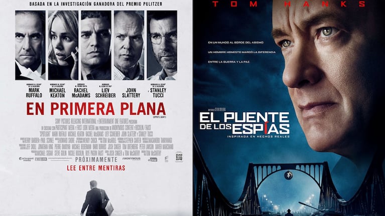 En Primera Plana y El puente de los espías, mis dos películas recomendadas en la antesala de los Oscar 2016.
