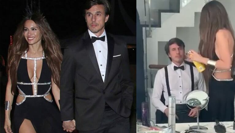 En su primera salida junto a Roberto, Pampita tuvo un tierno gesto.