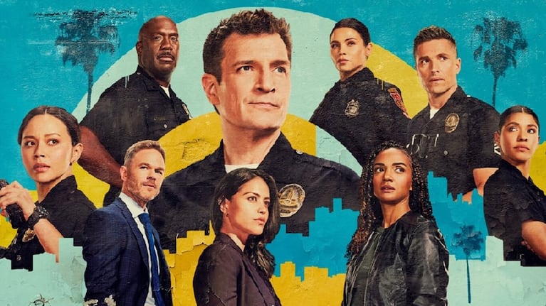 En The Rookie, Nathan Fillion interpreta a un novato de 44 años.
