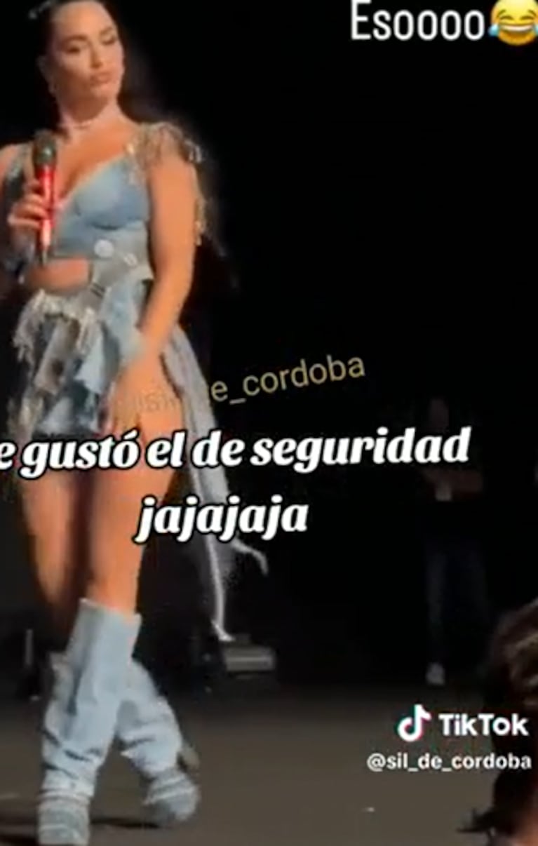 En video: Lali Espósito se enamoró de un guardia de seguridad de Israel y le dedicó un piropo