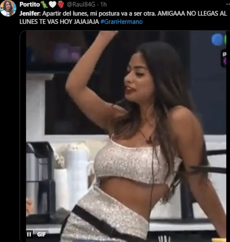 En X (Twitter) reaccionaron a la salida de Jenifer.