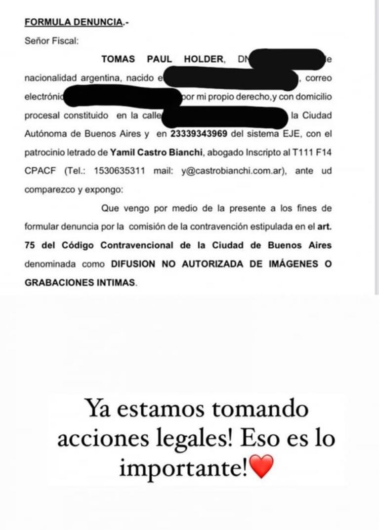 Encontraron a Tomás Holder en un boliche tras el escandaloso video íntimo: "Anduvo chapando"