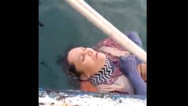 Encuentran viva y flotando en el mar a una mujer desaparecida hace dos años