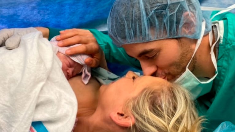 Enrique Iglesias y Anna Kournikova dieron la bienvenida a su cuarto hijo (Instagram)
