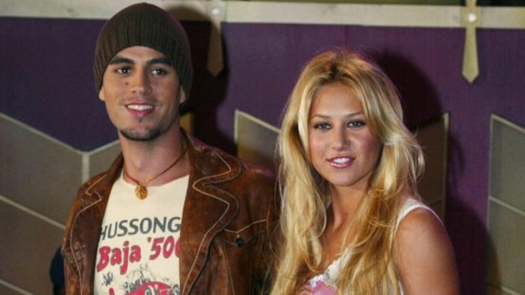 Enrique Iglesias y Anna Kournikova (Foto: EFE)