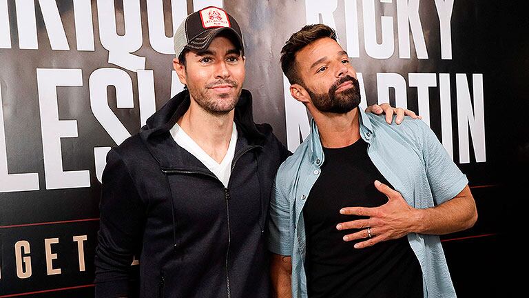 Enrique Iglesias y Ricky Martin postergaron la gira conjunta para 2021