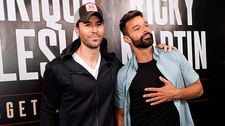 Enrique Iglesias y Ricky Martin postergaron la gira conjunta para 2021
