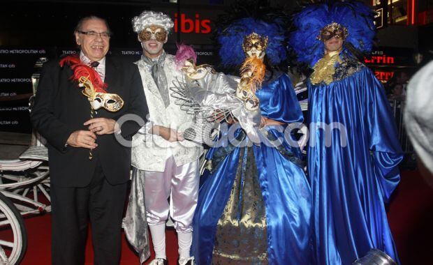 Enrique Pinti fue a la reinauguración del teatro. (Foto: Jennifer Rubio-Ciudad.com)