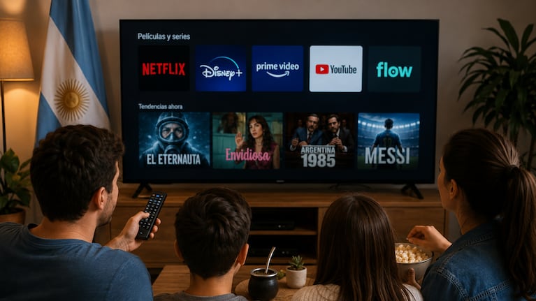 Entérate cómo las plataformas de streaming están cambiando la forma en que los argentinos ven televisión y películas y si han desplazado la TV paga.