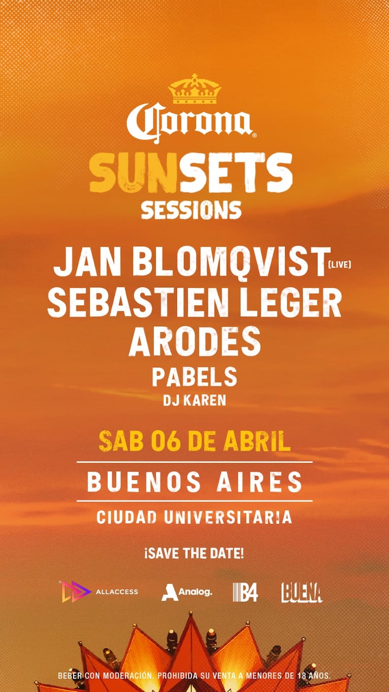 Entradas para el Corona Sunset Sessions