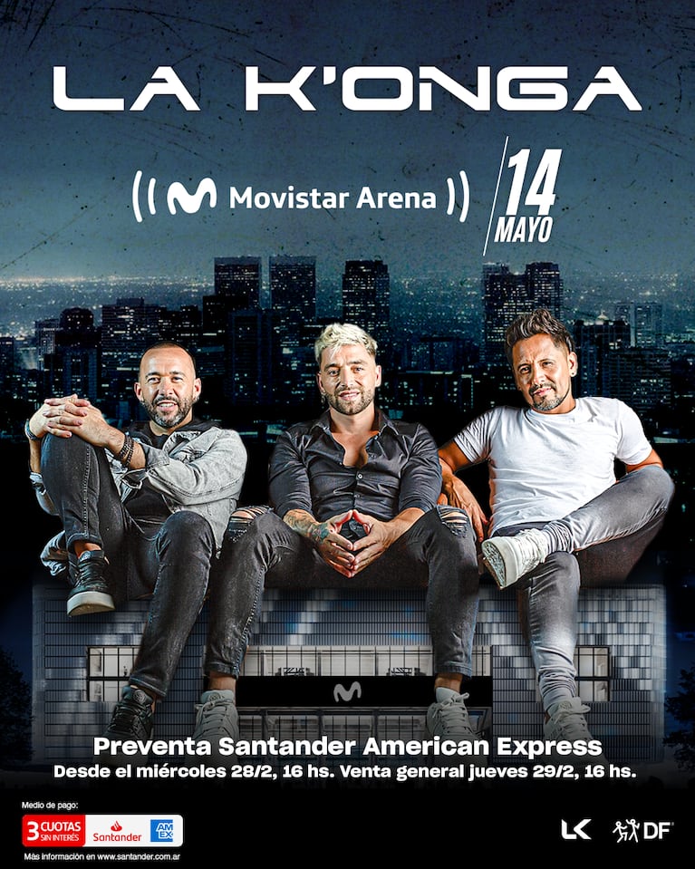 Entradas para La K’onga en el Movistar Arena: cuándo es el show y cómo comprar las entradas