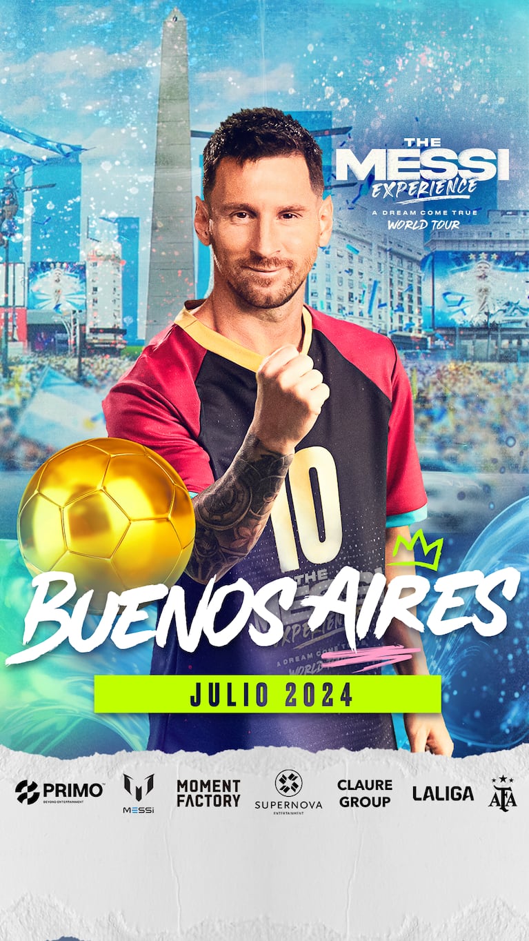 Entradas para “The Messi Experience World Tour” en Argentina: cuándo y cómo comprarlas