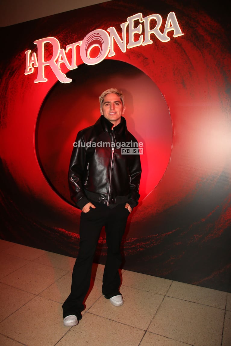 Enzo Aguilar en el estreno de La Ratonera (Foto: Movilpress).