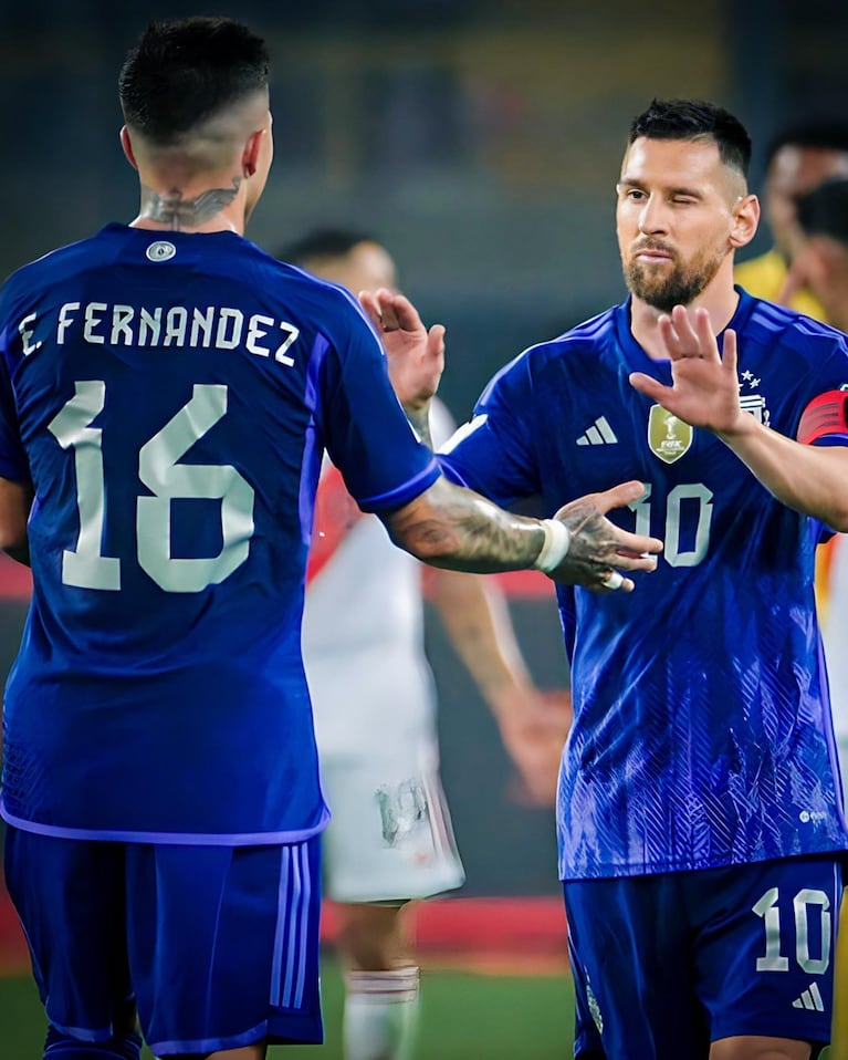 Enzo Fernández despidió a Lionel Messi tras su retiro de la Selección Argentina: “Qué suerte tuve, Leo”. Crédito: Instagram