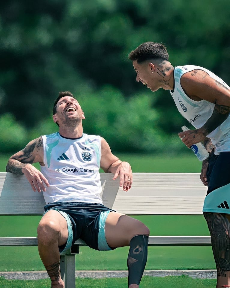Enzo Fernández despidió a Lionel Messi tras su retiro de la Selección Argentina: “Qué suerte tuve, Leo”. Crédito: Instagram