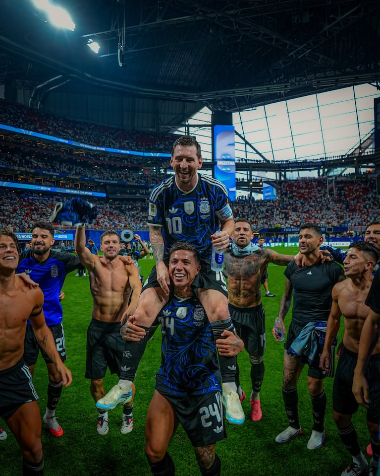 Enzo Fernández despidió a Lionel Messi tras su retiro de la Selección Argentina: “Qué suerte tuve, Leo”. Crédito: Instagram