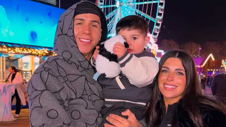 Enzo y Benjamín Fernández con Valentina Cervantes (Foto Instagram @valucervantes)