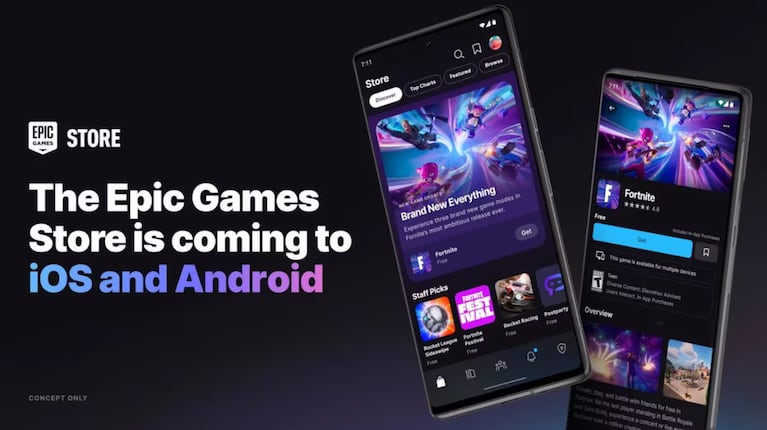 Epic Games Store llegará a dispositivos iOS y Android a finales de 2024