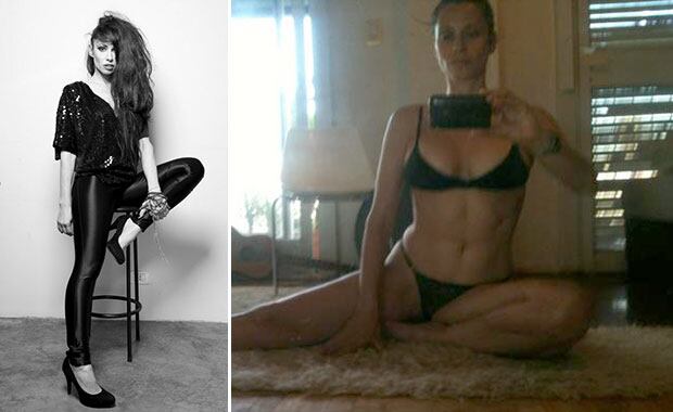 Érica García y una foto súper hot de su lomazo a los 40 años. (Foto: Twitter)