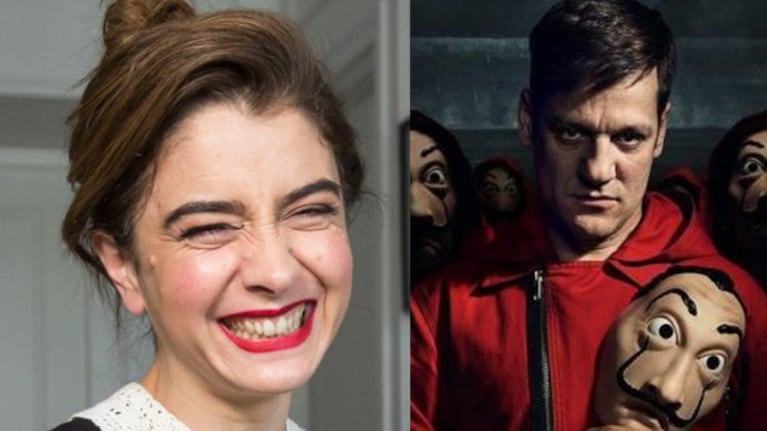 Érica Rivas explicó con humor por qué todavía no vio a su ex, Rodrigo de la Serna, en La casa de papel.