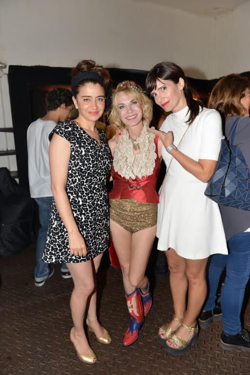 Erica Rivas, Gloria Carrá y Griselda Siciliani. Foto: Prensa.