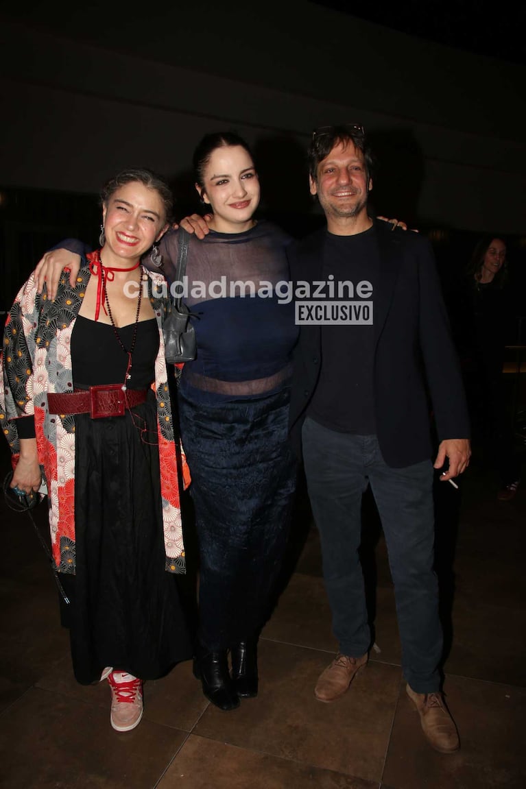 Erica Rivas, Miranda y Rodrigo de la Serna (Foto Movilpress)