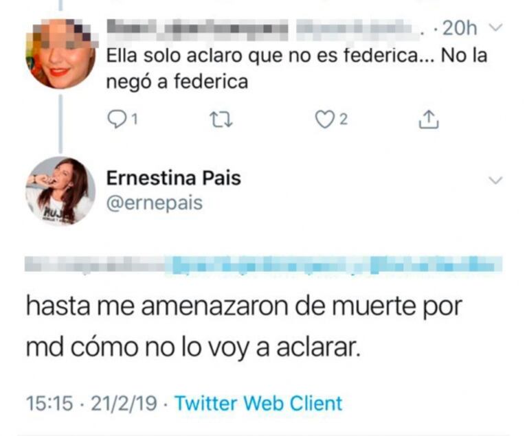 Ernestina Pais, al cruce de quienes la tildan de "mala hermana" por sus dichos tras la detención de su sobrino